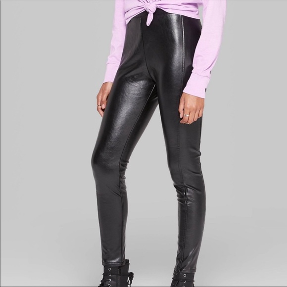 wild fable Pants - Wild Fable Faux Leather Pants